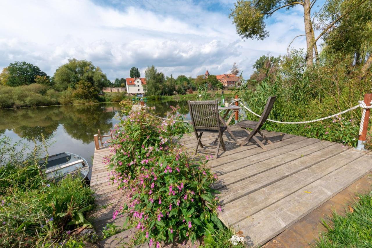 Ferienwohnungen Schiffstatt Guxhagen Exterior foto